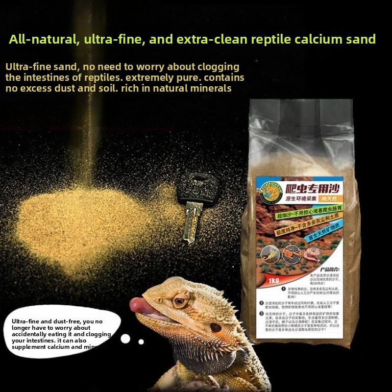 Reptile Sand Calcium Sand for  - Calcium Powder Reptile review and price