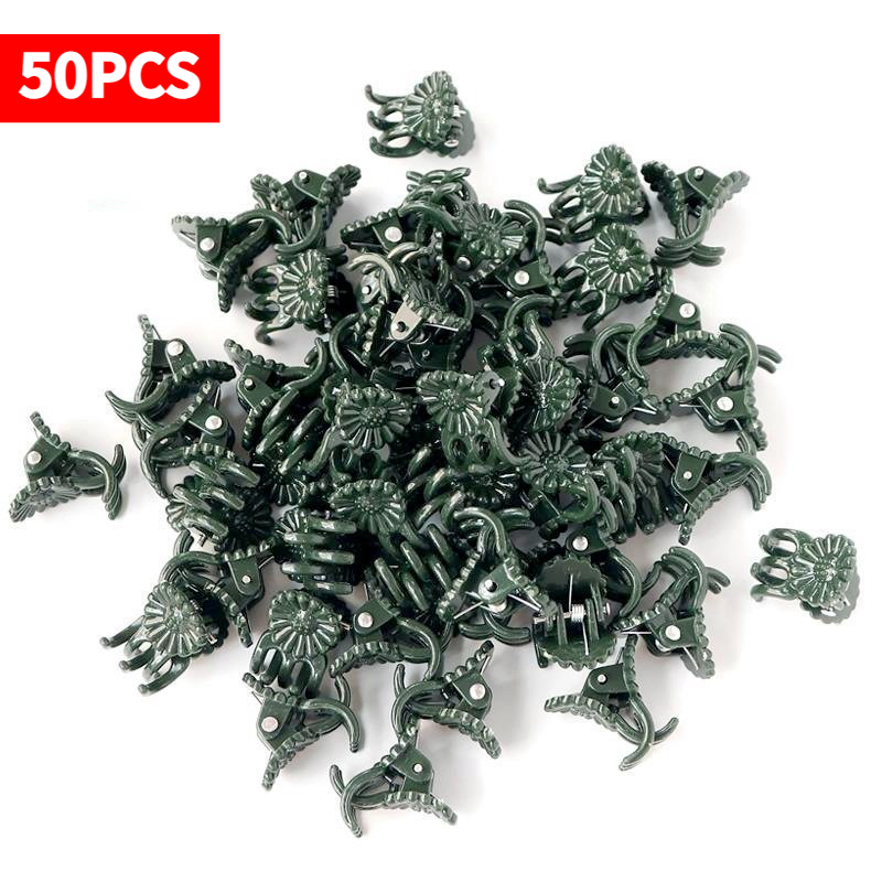 50PCS 5-Claw Dark Green Plant  - Vine Climbing Plastic review and price
