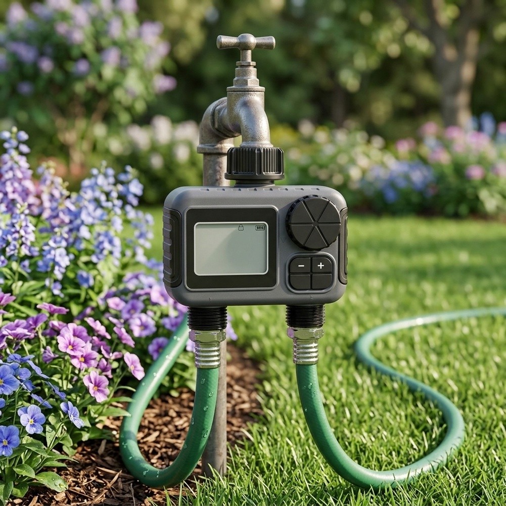 Garden Irrigation Timer Dual O - Timer Dual Outlet review and price